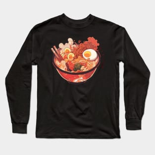 Ramen Anime Food Long Sleeve T-Shirt